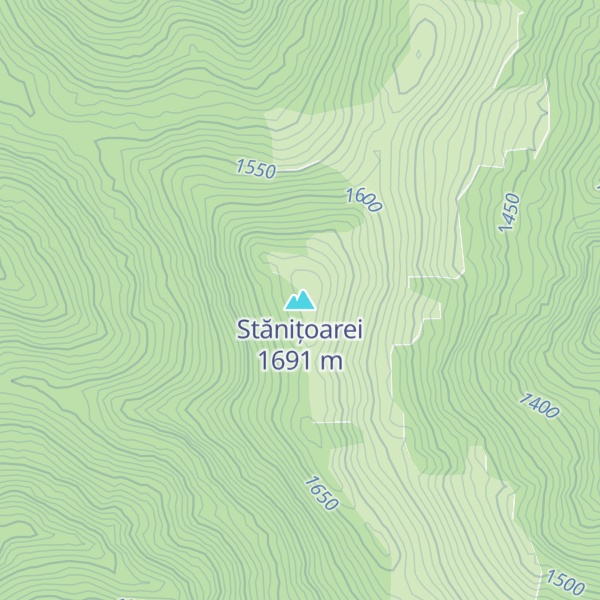 Map of Stănițoarei
