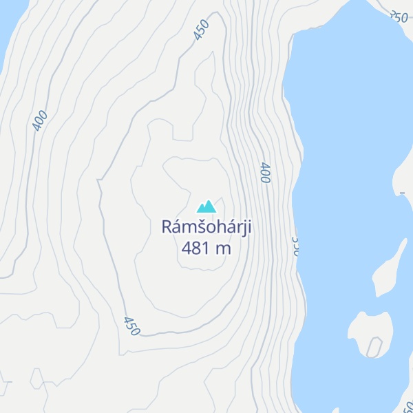 Map of Rámšohárji