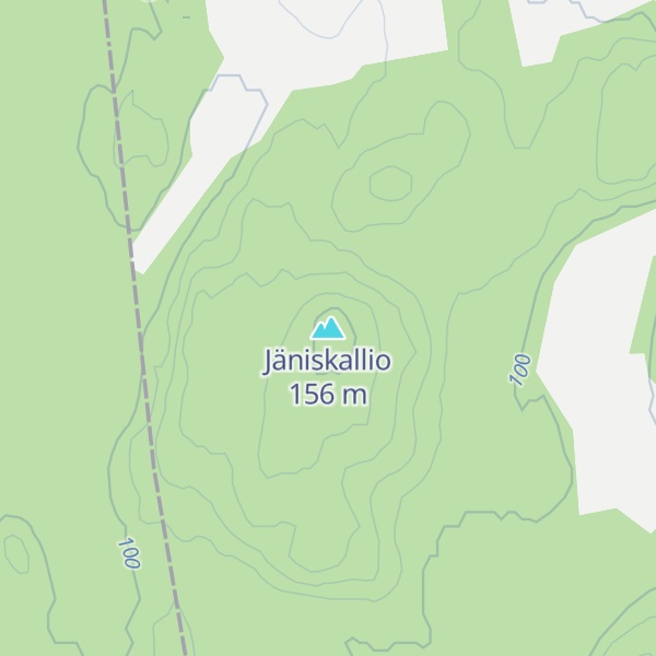 Map of Jäniskallio