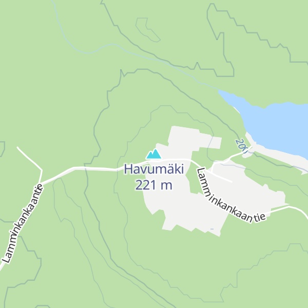 Map of Havumäki