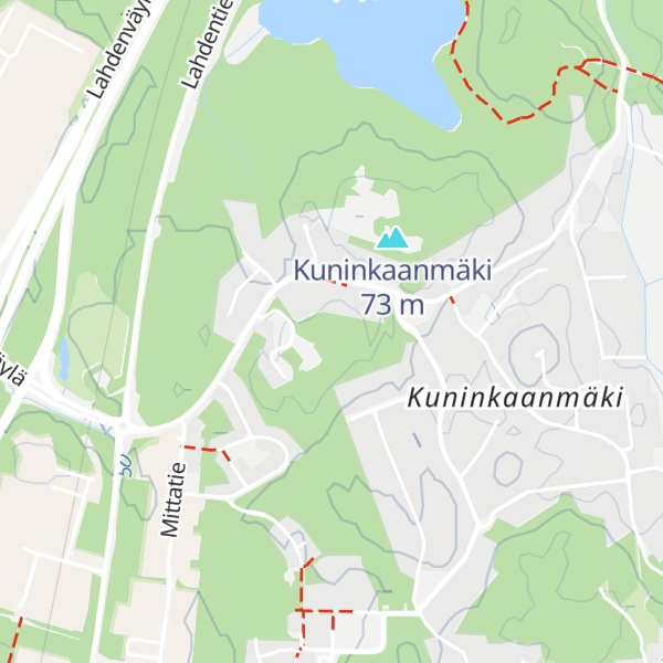 Map of Katajamäki