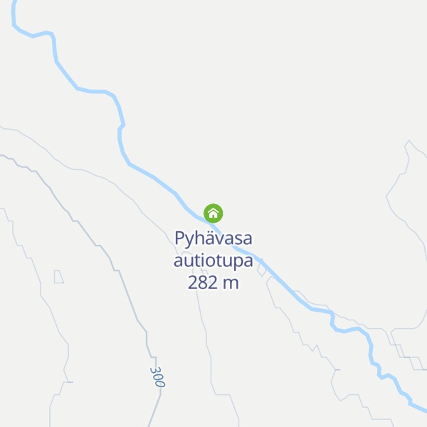 Map of Pyhävasa autiotupa