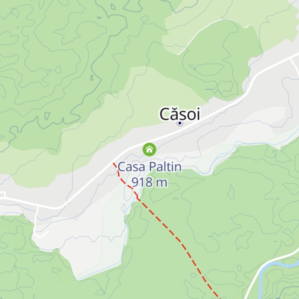 Map of Casa Paltin
