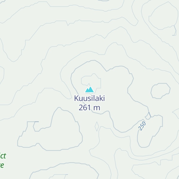 Map of Kuusilaki