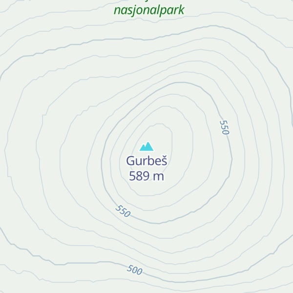 Map of Gurbeš