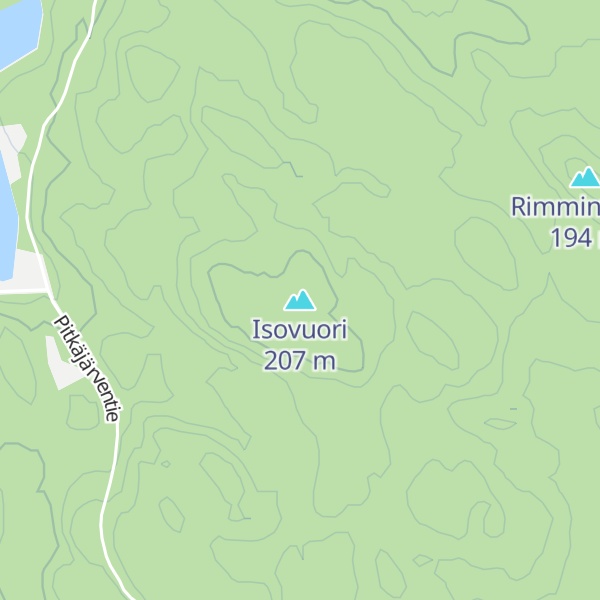 Map of Isovuori