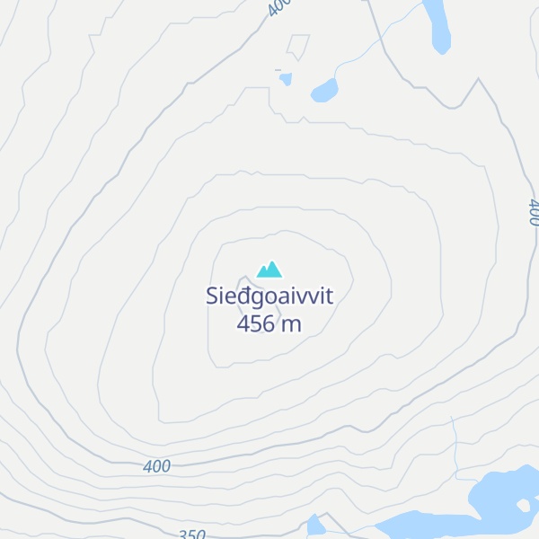 Map of Sieđgoaivvit