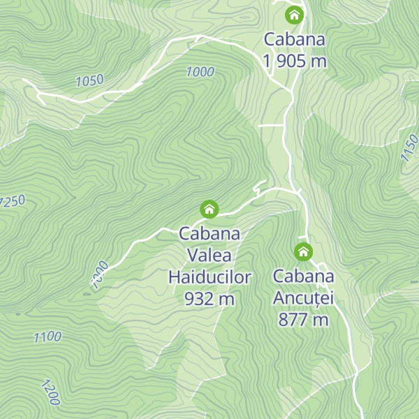 Map of Cabana Valea Haiducilor