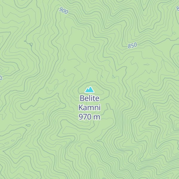 Map of Belite Kamni