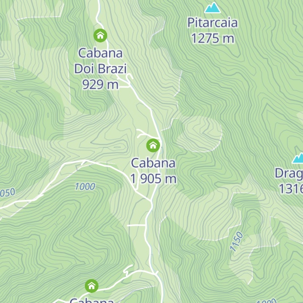 Map of Dor de Verde Rucăr