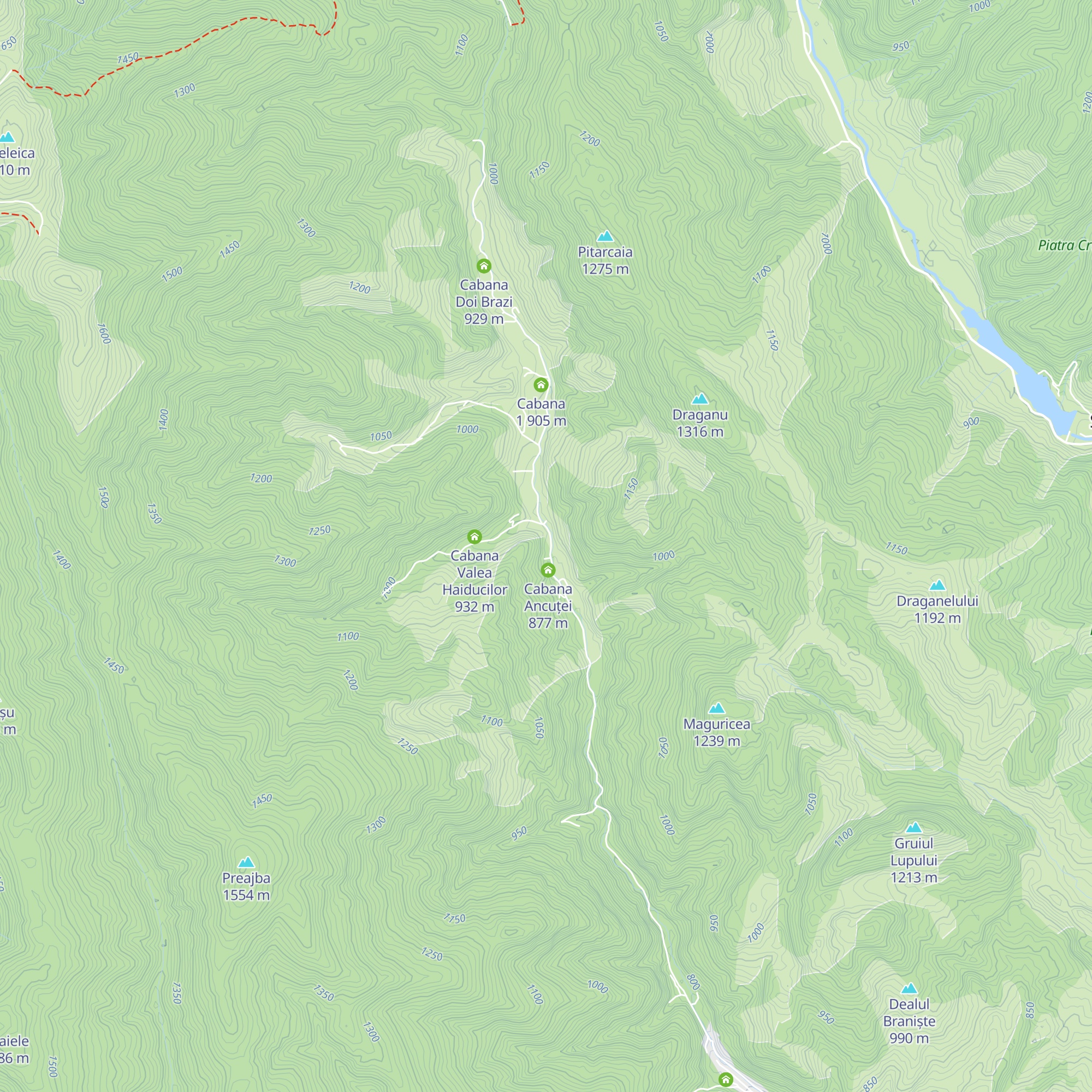 Cabana Ioana map