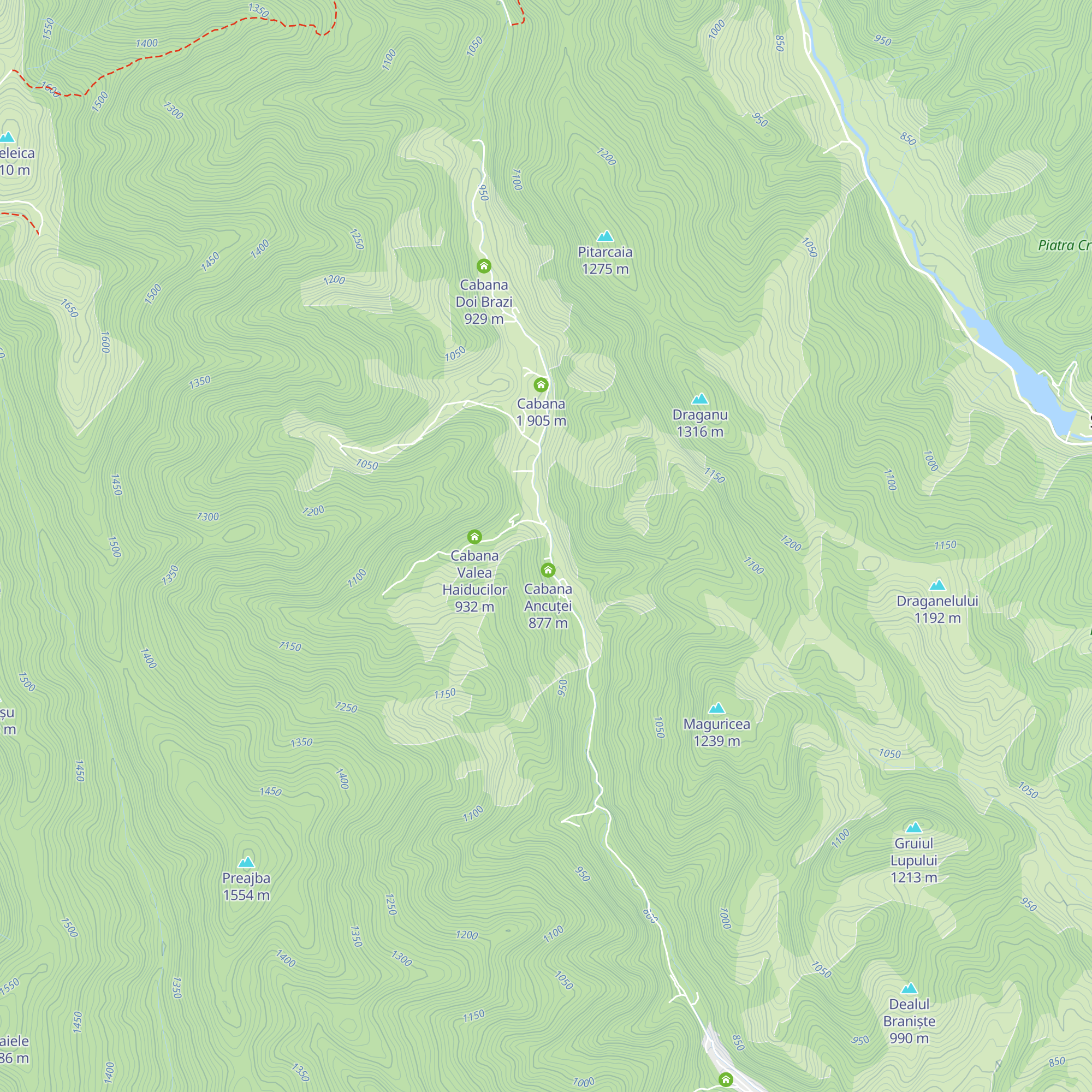 Cabana Ioana map