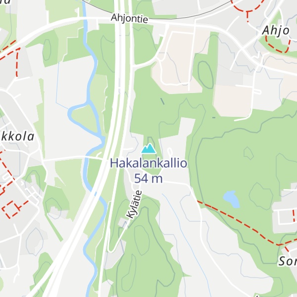 Map of Hakalankallio