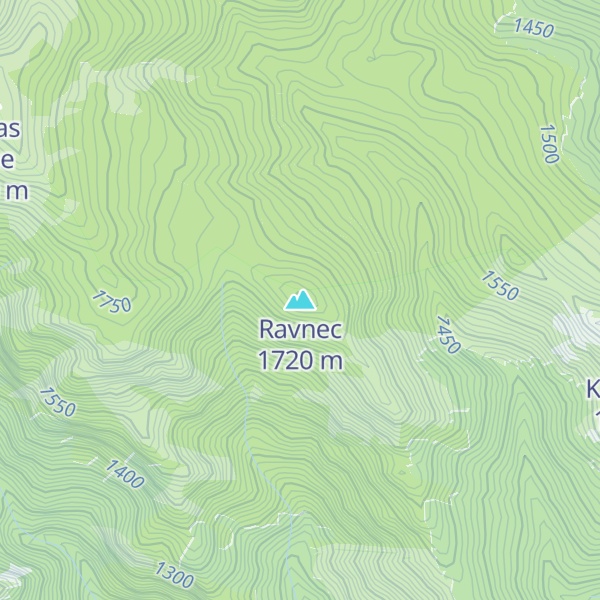 Map of Ravnec