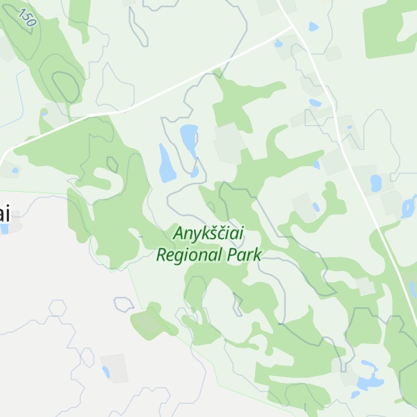 Map of Storių kalnas