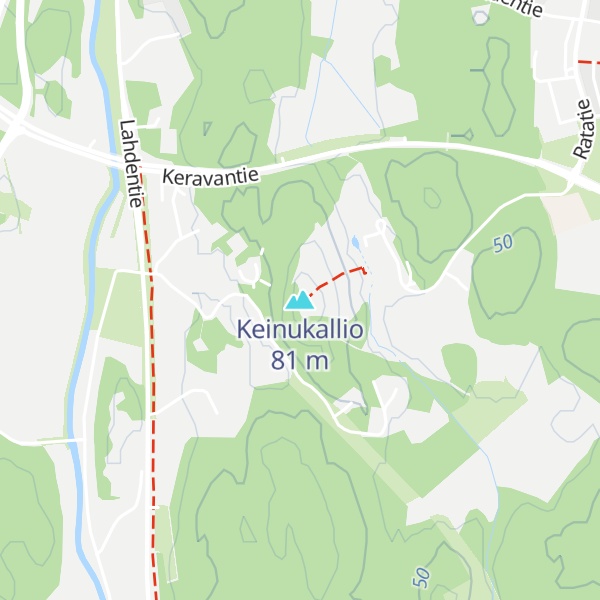 Map of Keinukallio