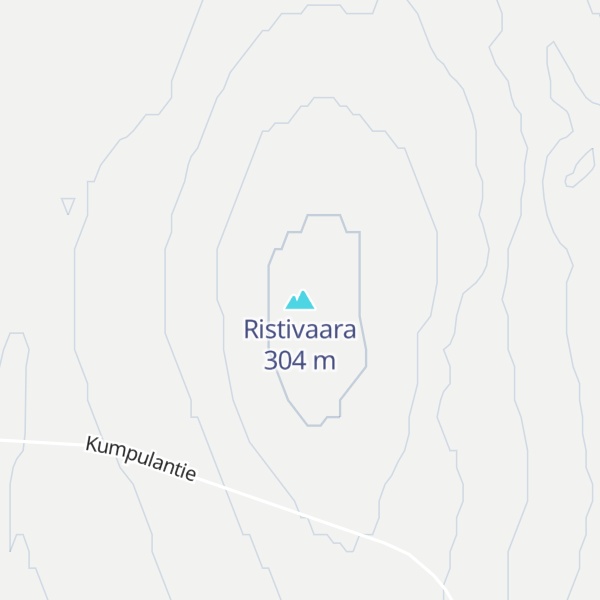 Map of Ristivaara