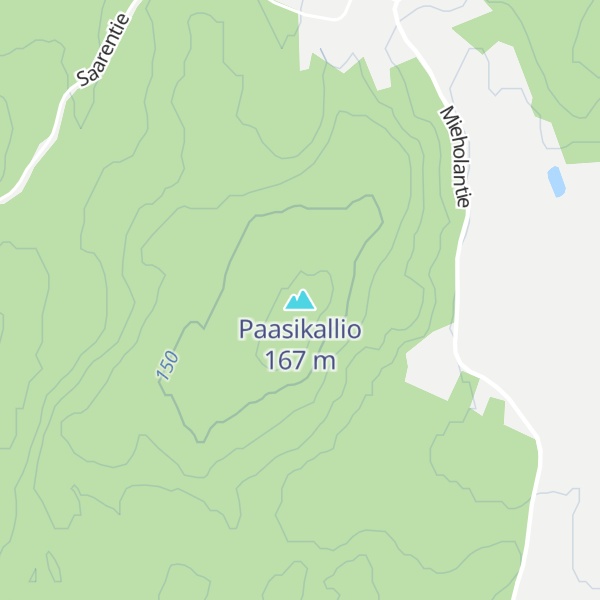 Map of Paasikallio