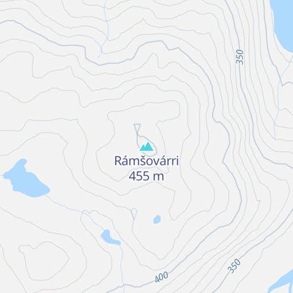 Map of Rámšovárri