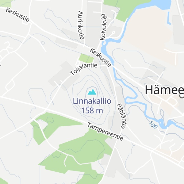 Map of Linnakallio