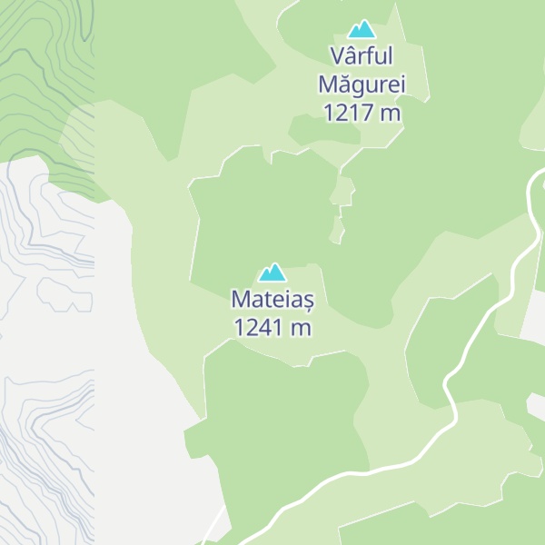 Map of Mateiaș