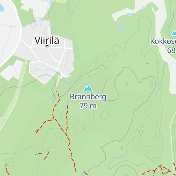 Map of Brännberg