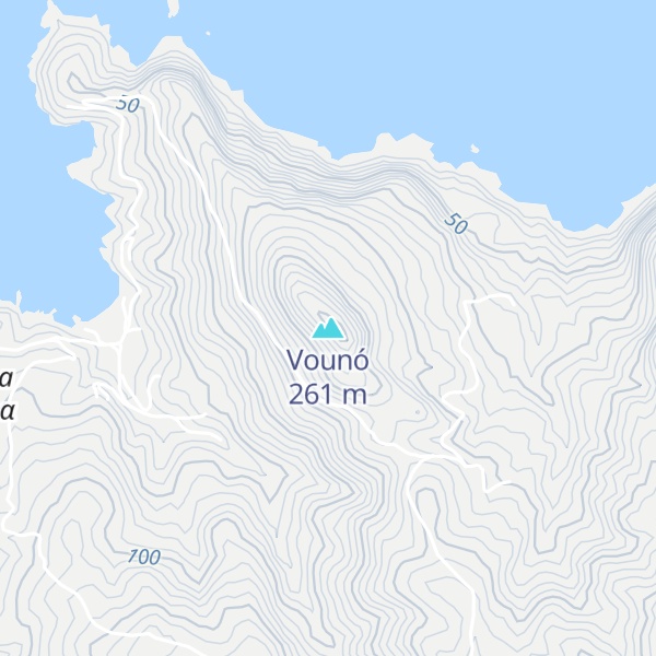 Map of Vounó