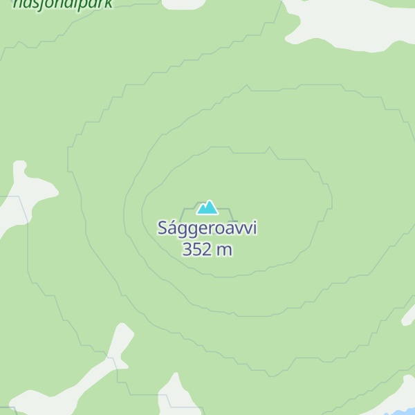 Map of Sággeroavvi