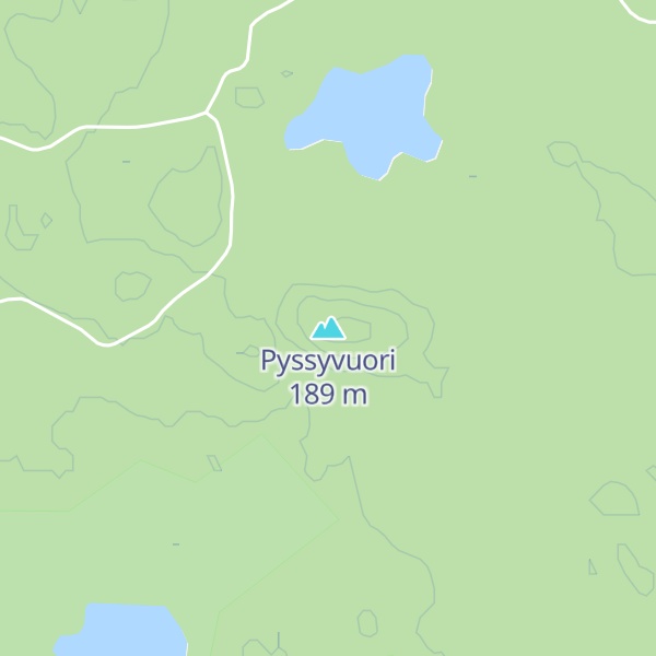 Map of Pyssyvuori