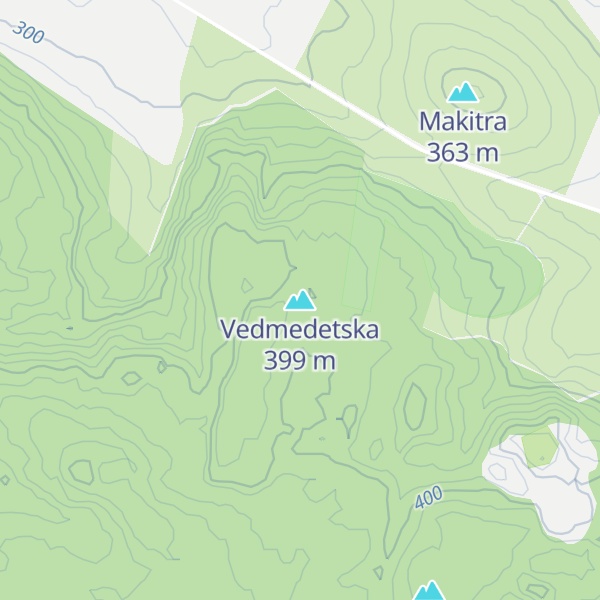 Map of Vedmedetska