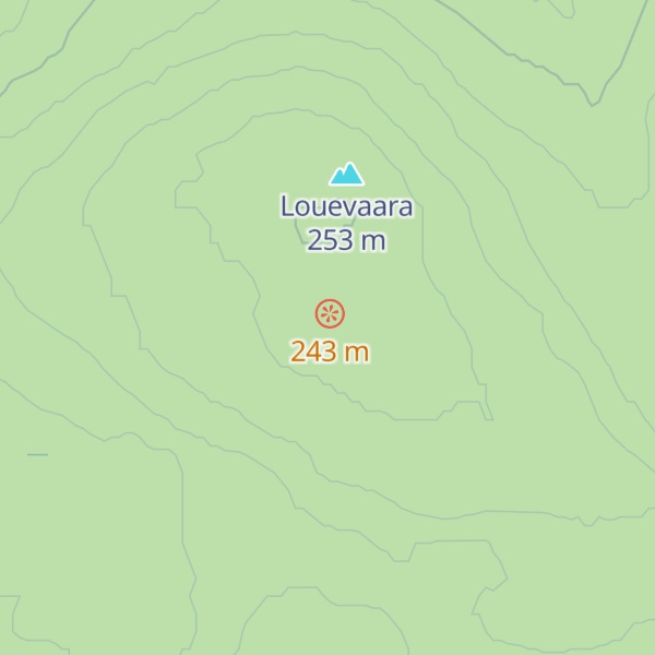 Map of Louevaara
