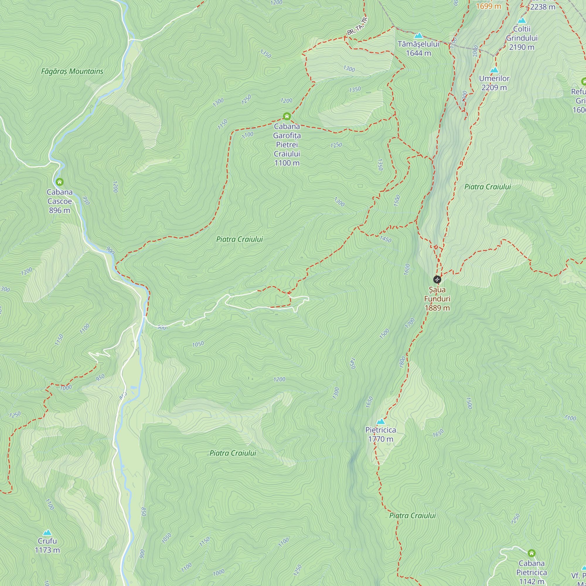 Cabana Dragoș Bejan (Valea lui Ivan) map