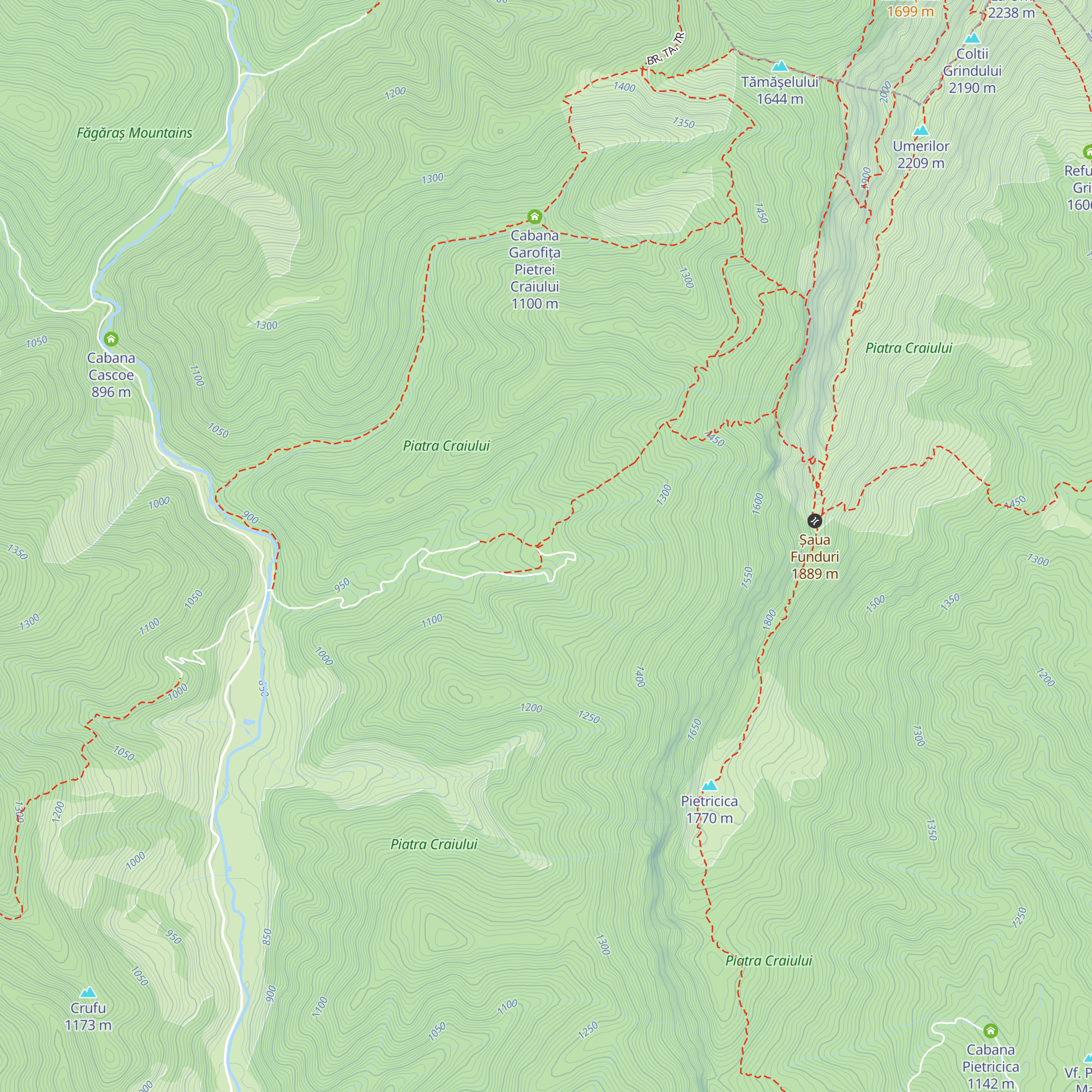 Cabana Dragoș Bejan (Valea lui Ivan) map