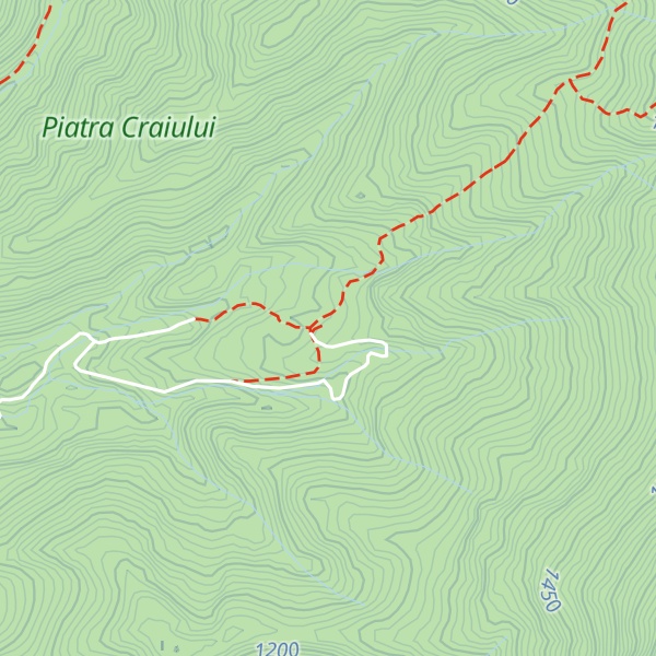 Map of Cabana Dragoș Bejan (Valea lui Ivan)