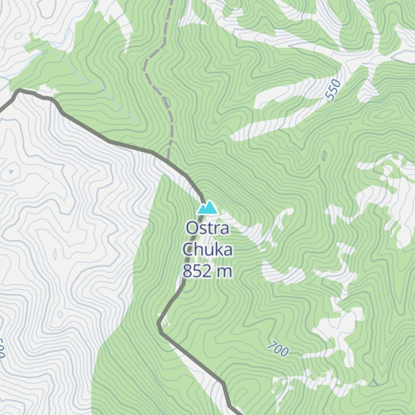 Map of Ostra Chuka