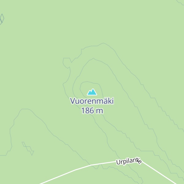 Map of Vuorenmäki