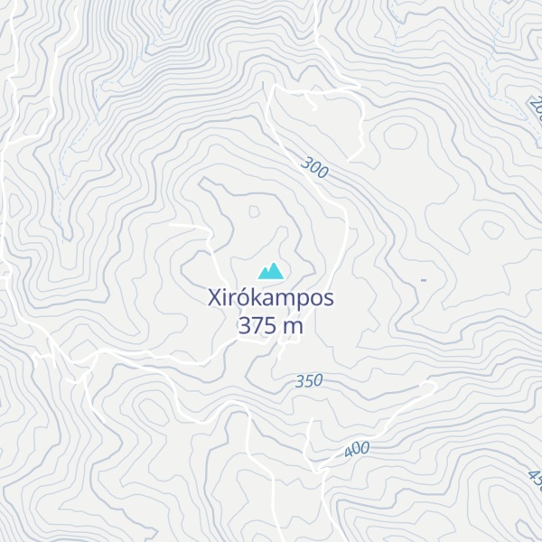 Map of Xirókampos