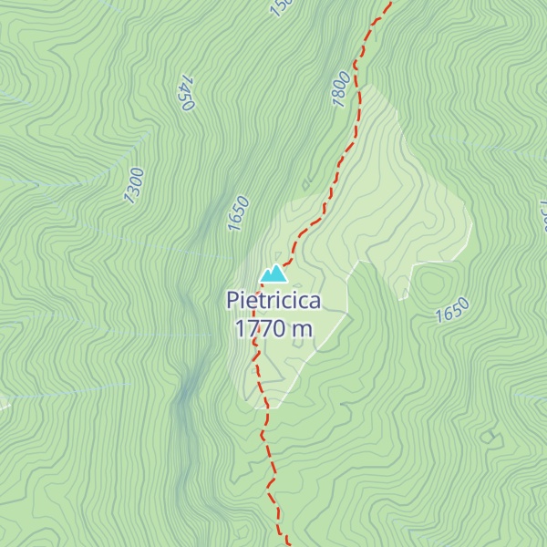 Map of Pietricica