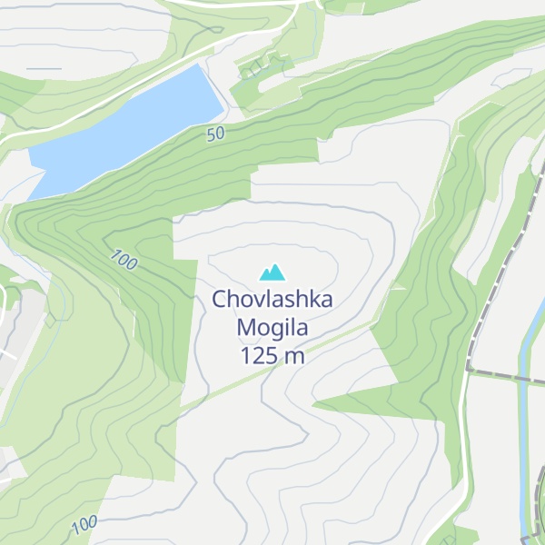 Map of Chovlashka Mogila