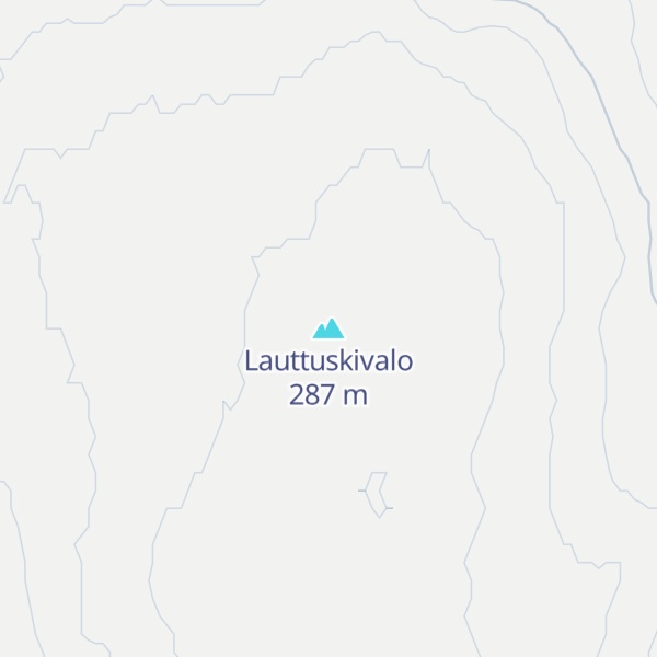 Map of Lauttuskivalo
