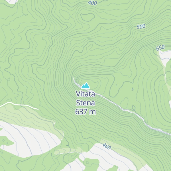 Map of Vitata Stena