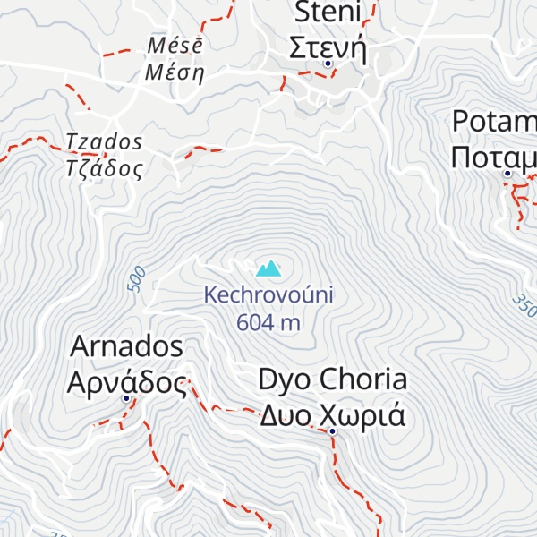Map of Kechrovoúni
