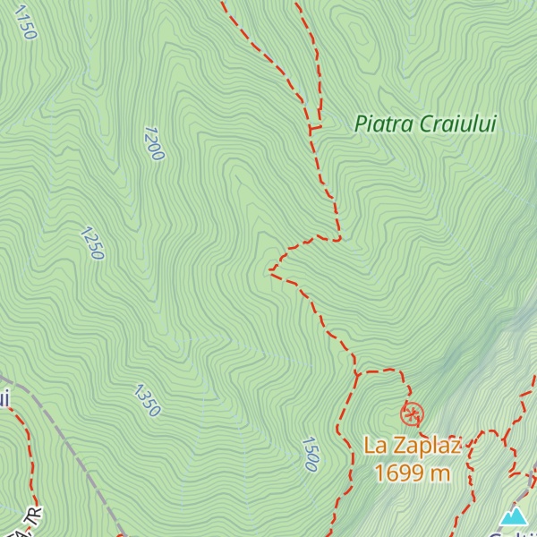 Map of Șpirla