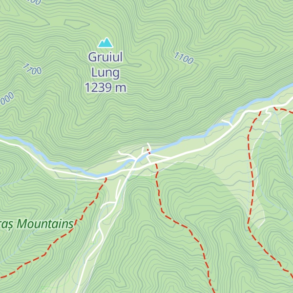 Map of Cabana Plaiul Foii