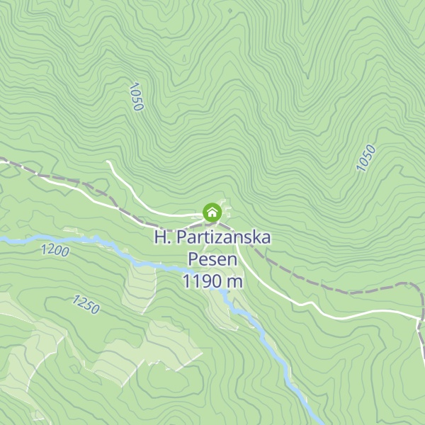 Map of H. Partizanska Pesen