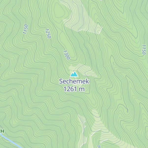Map of Sechemek