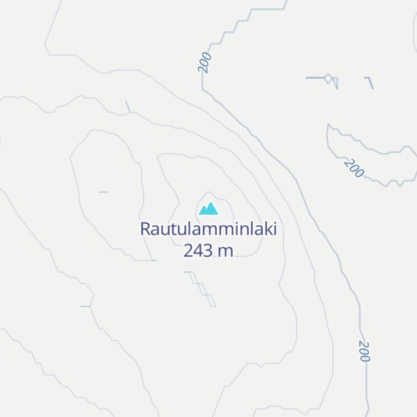 Map of Rautulamminlaki