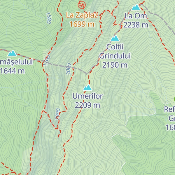 Map of Umerilor
