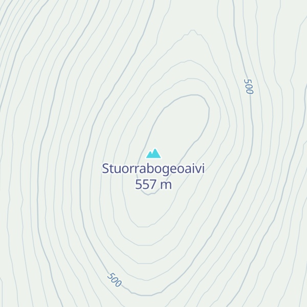 Map of Stuorrabogeoaivi