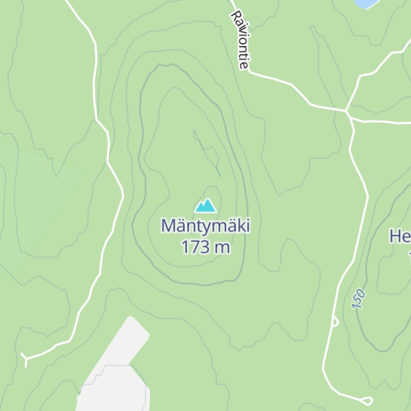 Map of Mäntymäki